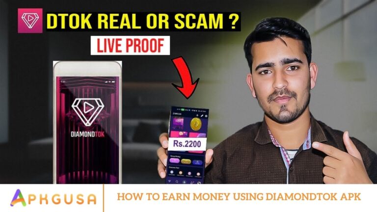 How to Earn Money Using DiamondTok APK