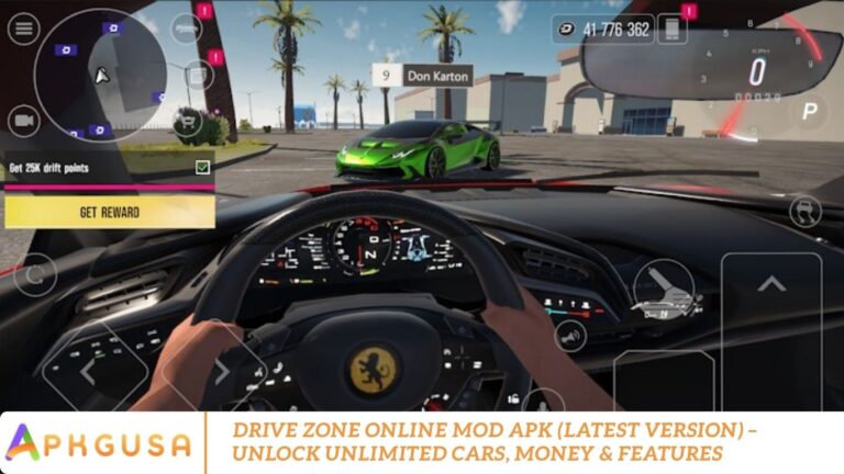 Drive Zone Online MOD APK (Latest Version) – Unlock Unlimited Cars, Money & Features