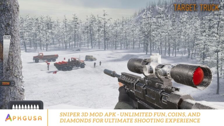 Sniper 3D Mod APK - Unlimited Fun, Coins, and Diamonds for Ultimate Shooting Experience